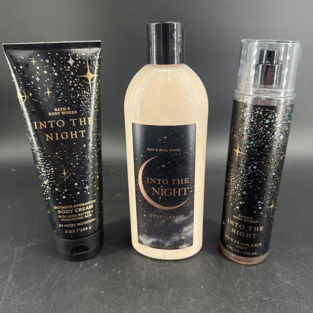 BATH & BODY WORKS A Thousand Wishes Spray Mist Lotion Conditioner Set Full Size